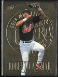 Roberto Alomar 1996 Fleer Ultra Gold Medallion #301 Atlanta Braves