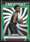 Darius Garland 2019 Panini Prizm Emergent Green #19 Cleveland Cavaliers