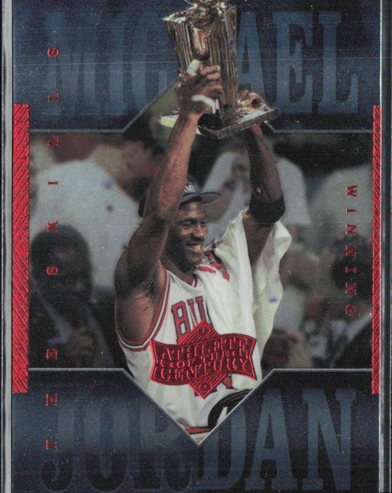 Michael Jordan 1999 Upper Deck Athlete of the Century #88 Chicago Bulls