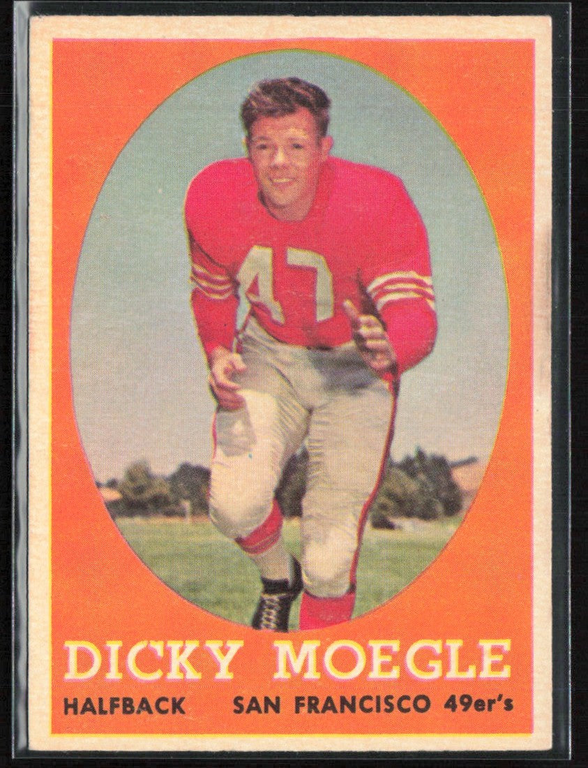 Dick Moegle 1958 Topps #124 San Francisco 49ers