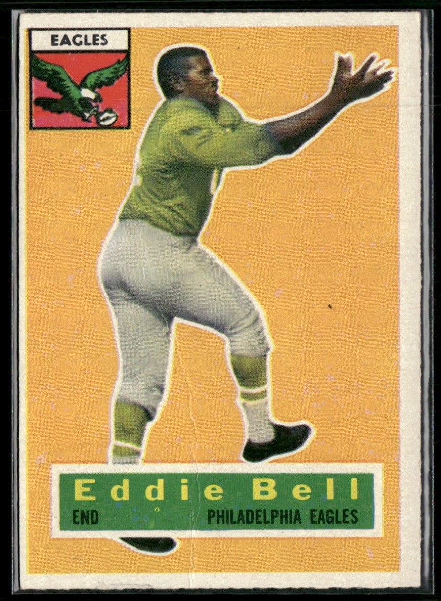 Eddie Bell 1956 Topps #4 Philadelphia Eagles