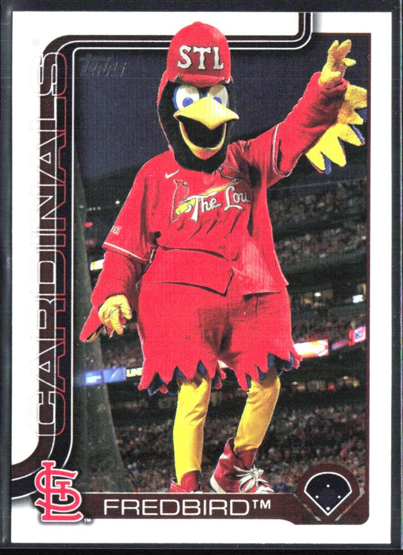 Fredbird 2025 Topps Mascots #M-22 St. Louis Cardinals