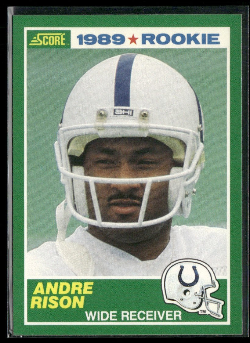 Andre Rison 1989 Score RC #272 Indianapolis Colts