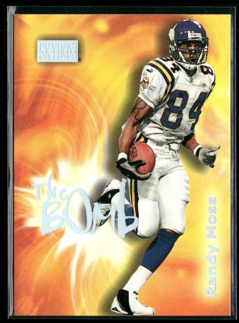 Randy Moss 2000 Skybox The Bomb #4B Minnesota Vikings