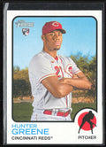 Hunter Greene 2022 Topps Heritage RC #694 Cincinnati Reds