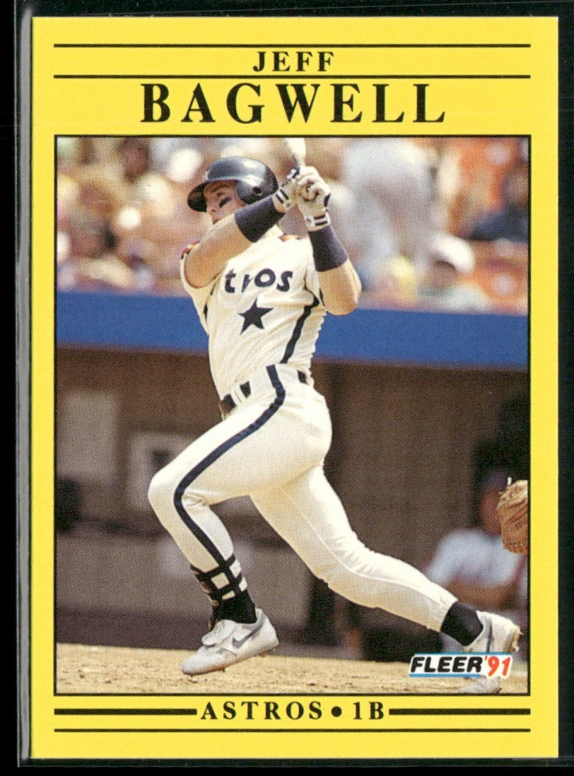 Jeff Bagwell 1991 Fleer Update RC #U-87 Houston Astros