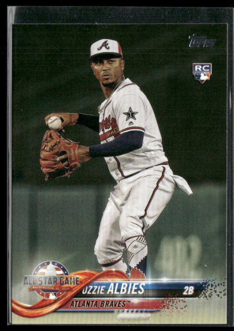 Ozzie Albies 2018 Topps Update All-Star RC #US162 Atlanta Braves