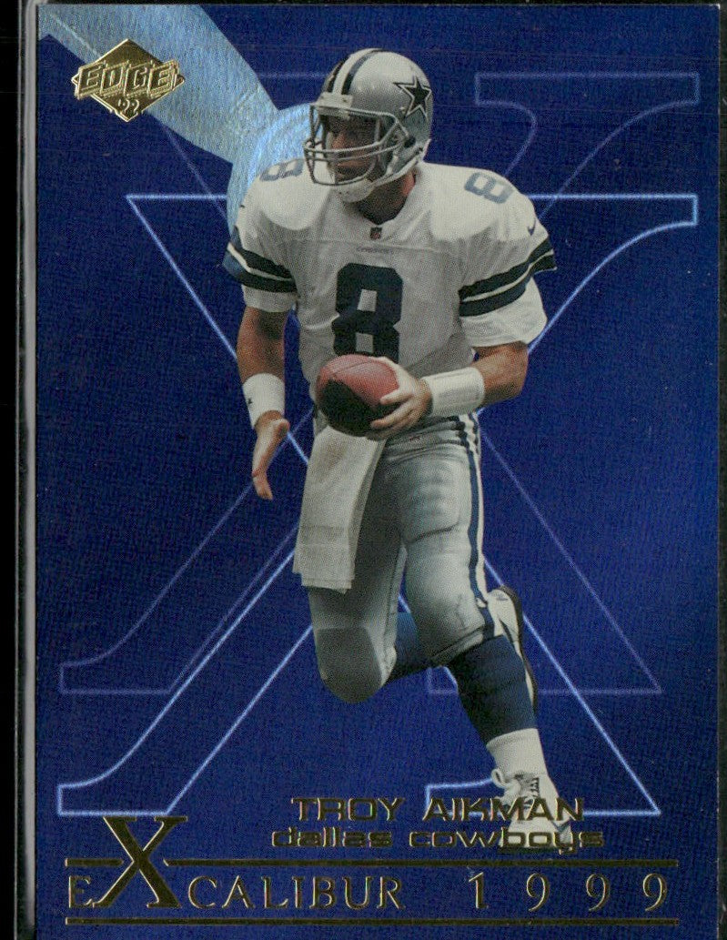 Troy Aikman 1999 Collector's Edge Odyssey Excalibur #X16 Dallas Cowboys