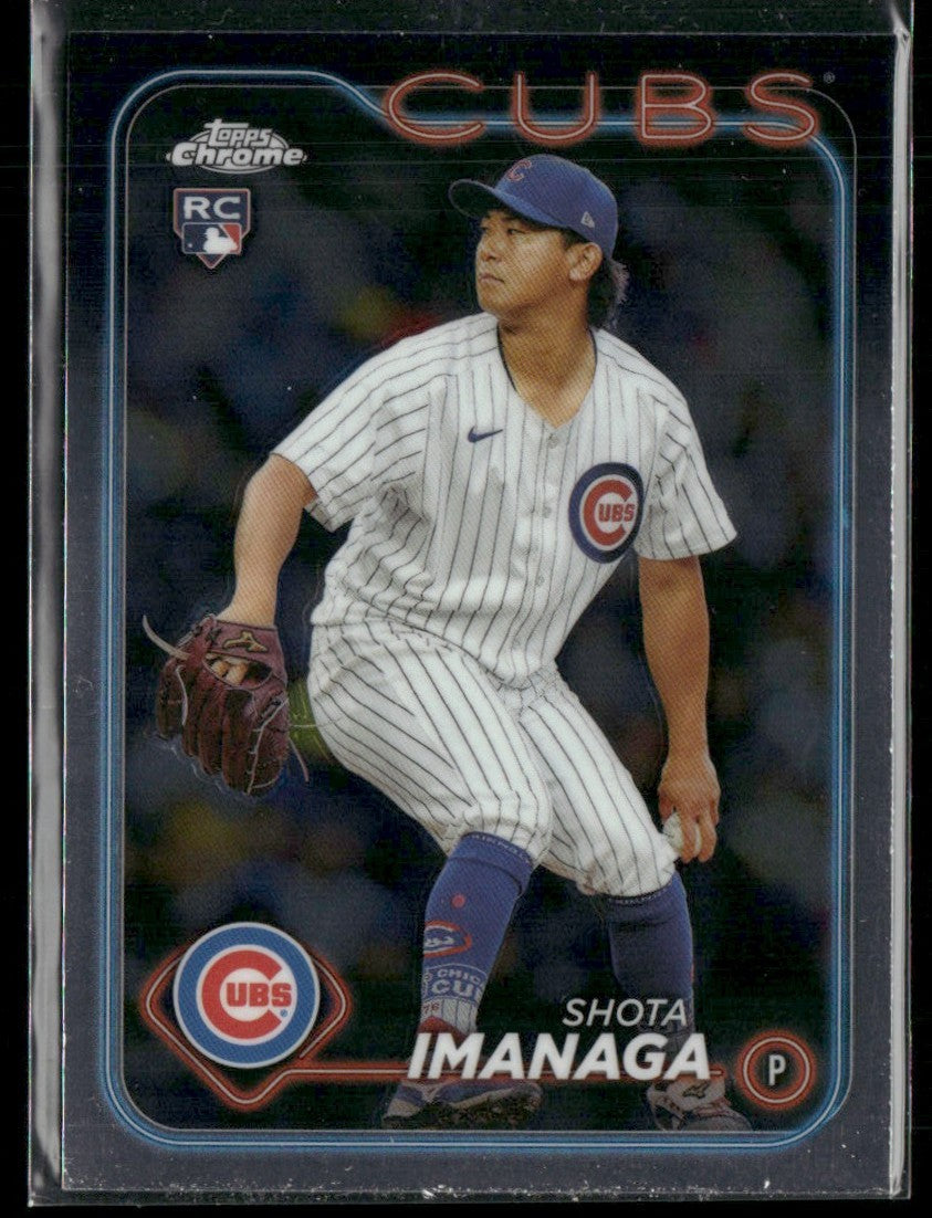 Shota Imanaga 2024 Topps Chrome RC #121 Chicago Cubs