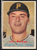 Luis Arroyo 1957 Topps #394 Pittsburgh Pirates