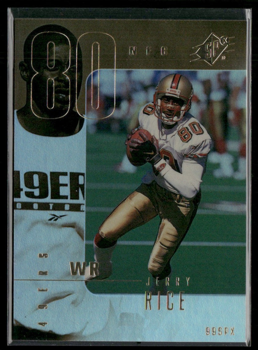 Jerry Rice 1999 SPx #78 San Francisco 49ers