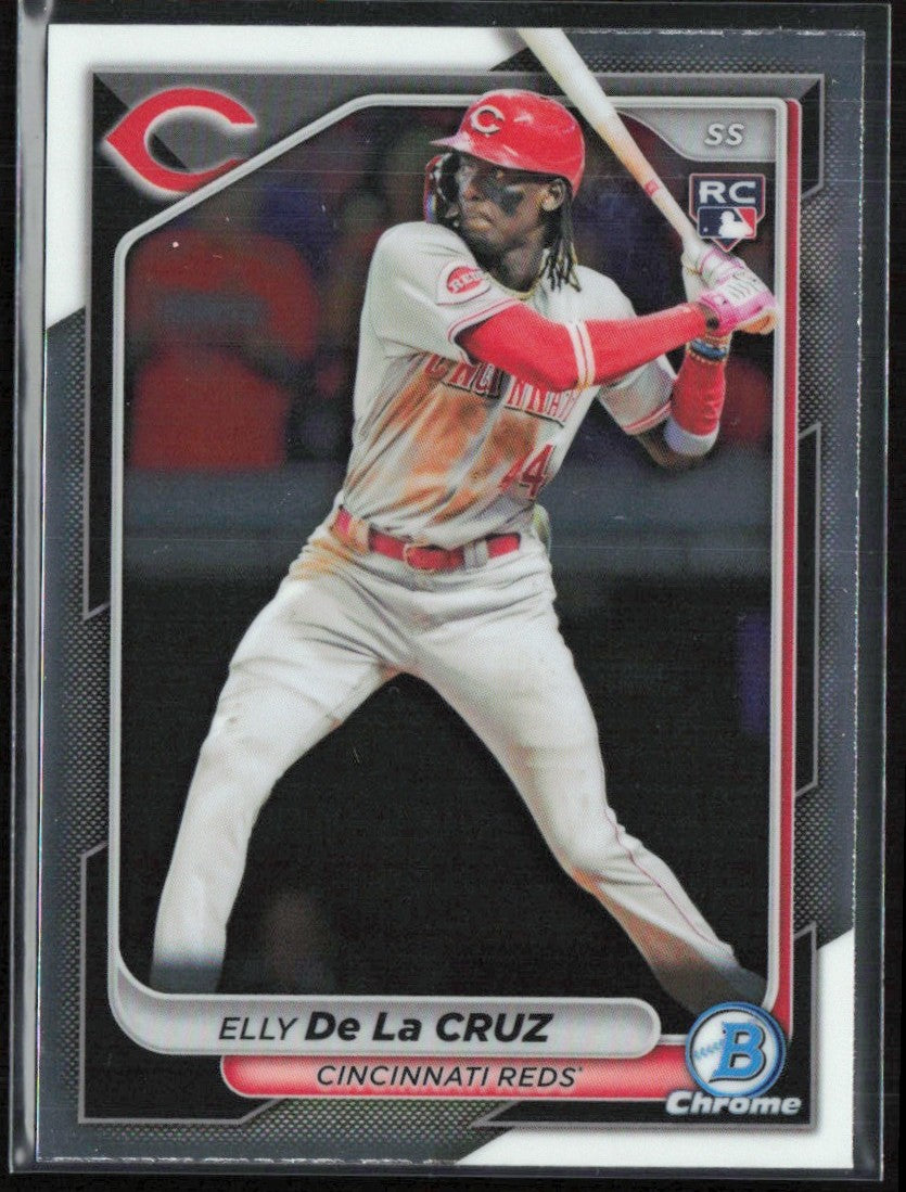 Elly De La Cruz 2024 Bowman Chrome RC #42 Cincinnati Reds