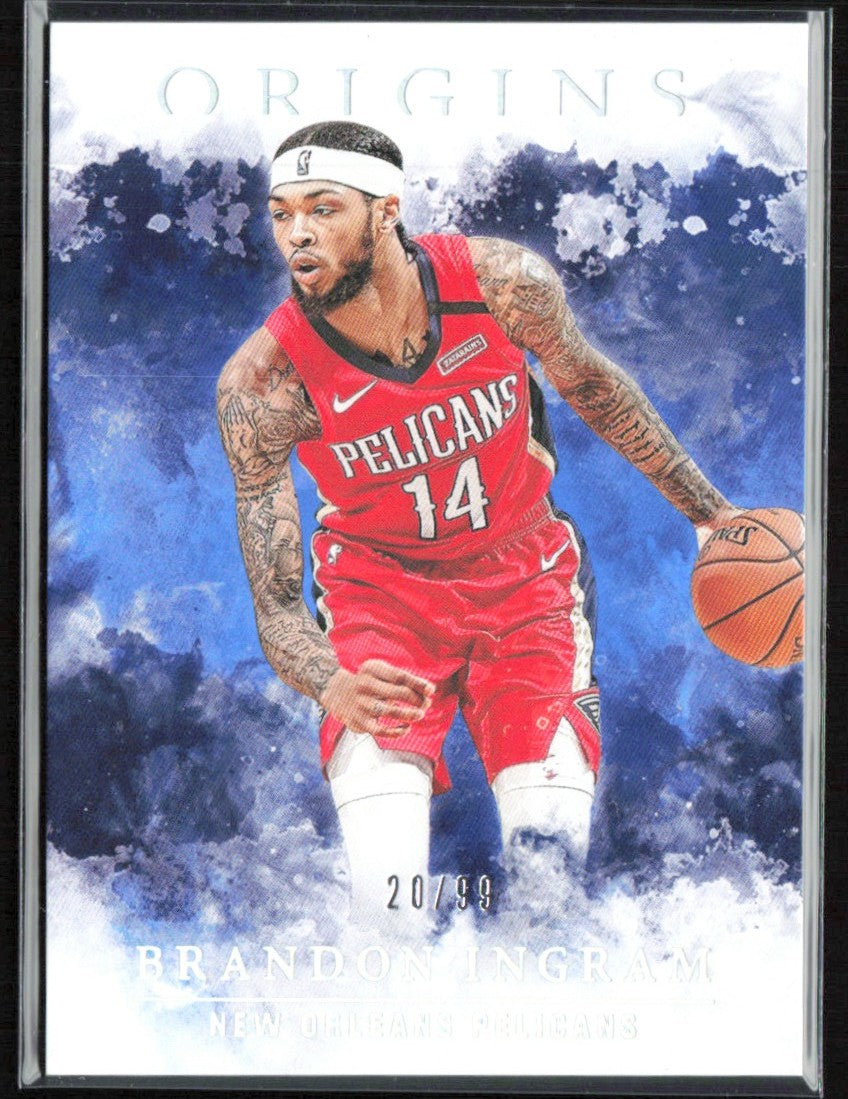 Brandon Ingram 2020 Panini Origins Blue /99 #41 New Orleans Pelicans