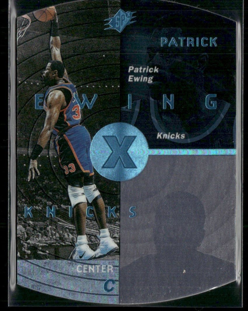 Patrick Ewing 1997 SPx #28 New York Knicks
