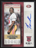 Cornellius Carradine 2013 Panini Contenders RC AUTO #123 San Francisco 49ers