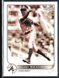Dansby Swanson 2022 Topps Chrome Sepia Refractor #46 Atlanta Braves
