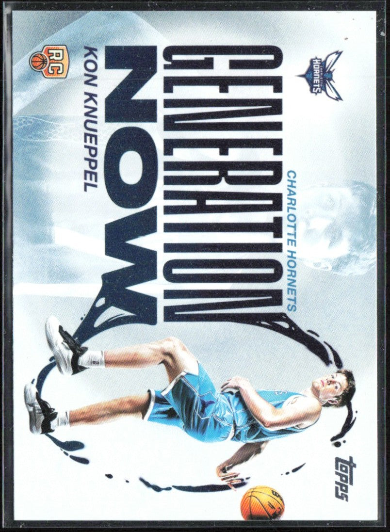 Kon Knueppel 2025 Topps Generation Now RC #GN-4 Charlotte Hornets