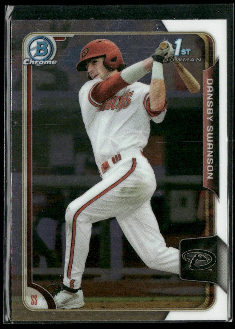 Dansby Swanson 2015 Bowman Draft Picks & Prospects Chrome 1st #1