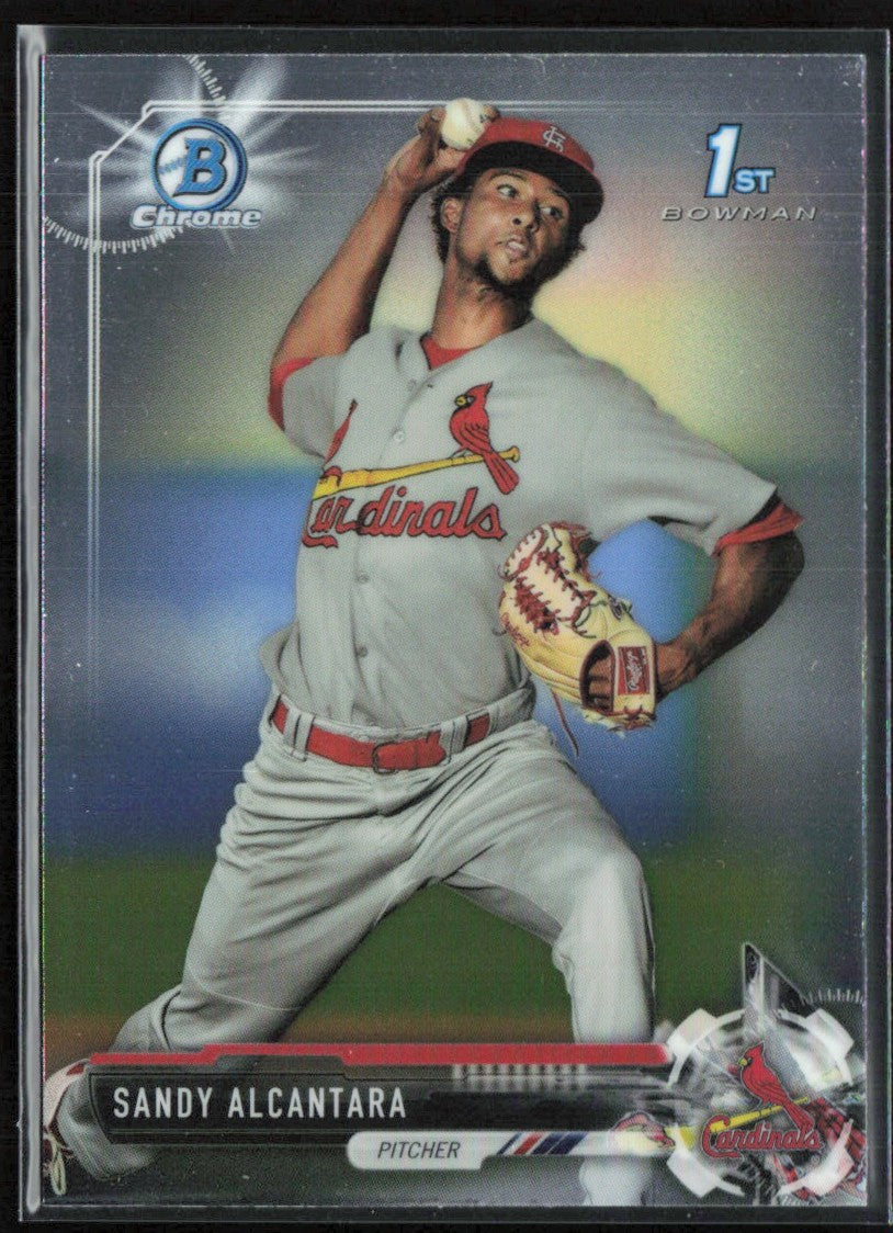 Sandy Alcantara 2017 Bowman Chrome Prospects #BCP43 St. Louis Cardinals