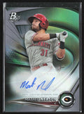 Matheu Nelson 2022 Bowman Platinum Top Prospects AUTO #TOP-100 Cincinnati Reds
