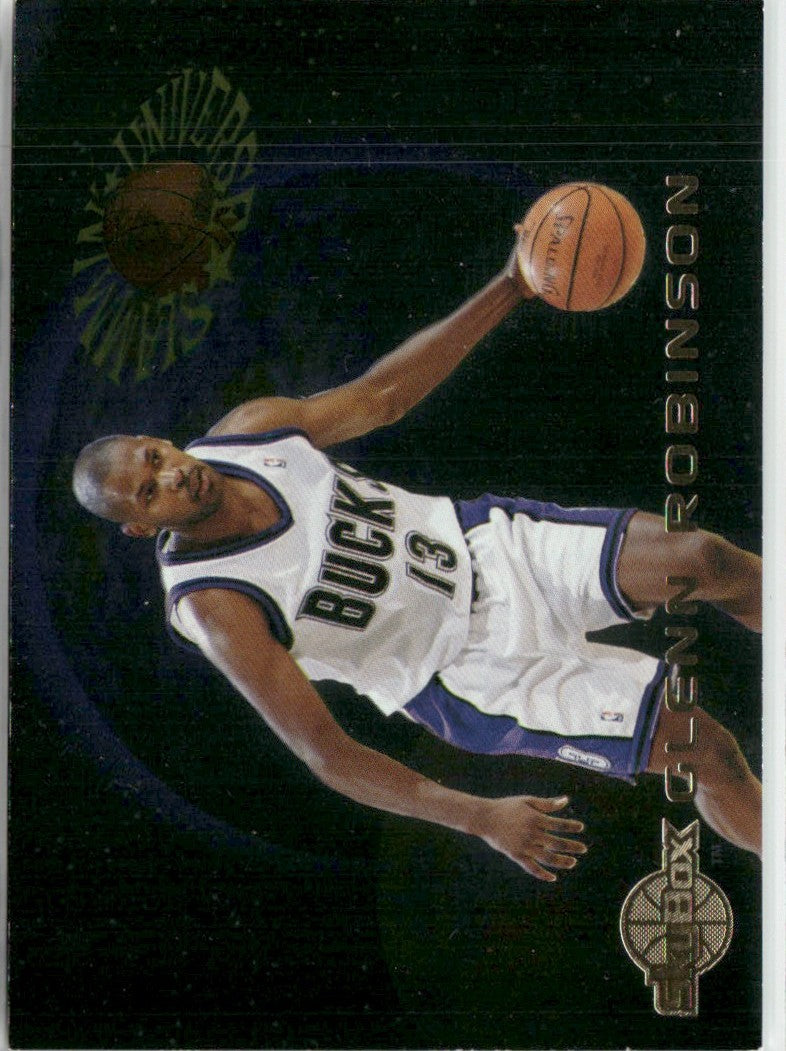 Glenn Robinson 1995 Skybox Slammin' Universe #SU22 Milwaukee Bucks