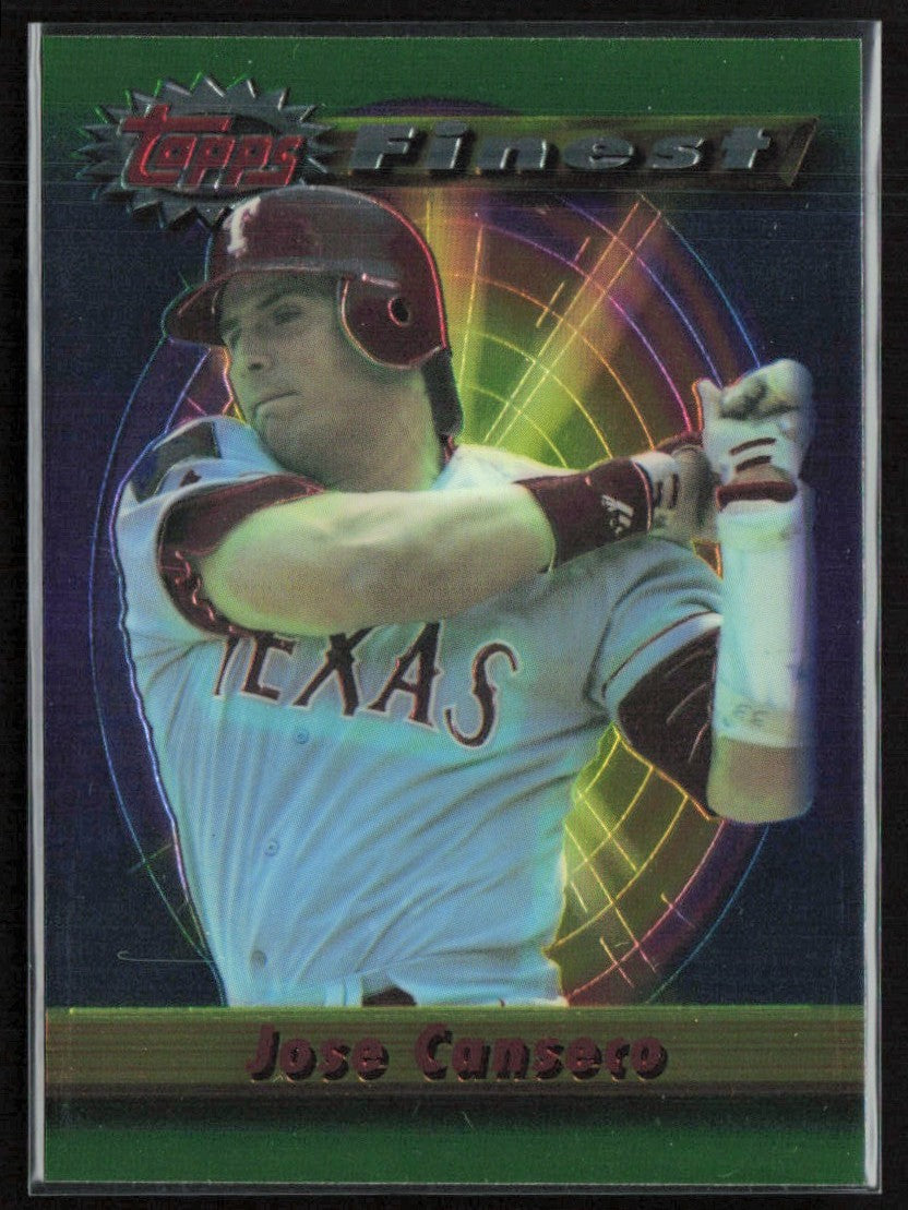Jose Canseco 1994 Topps Finest #222 Texas Rangers