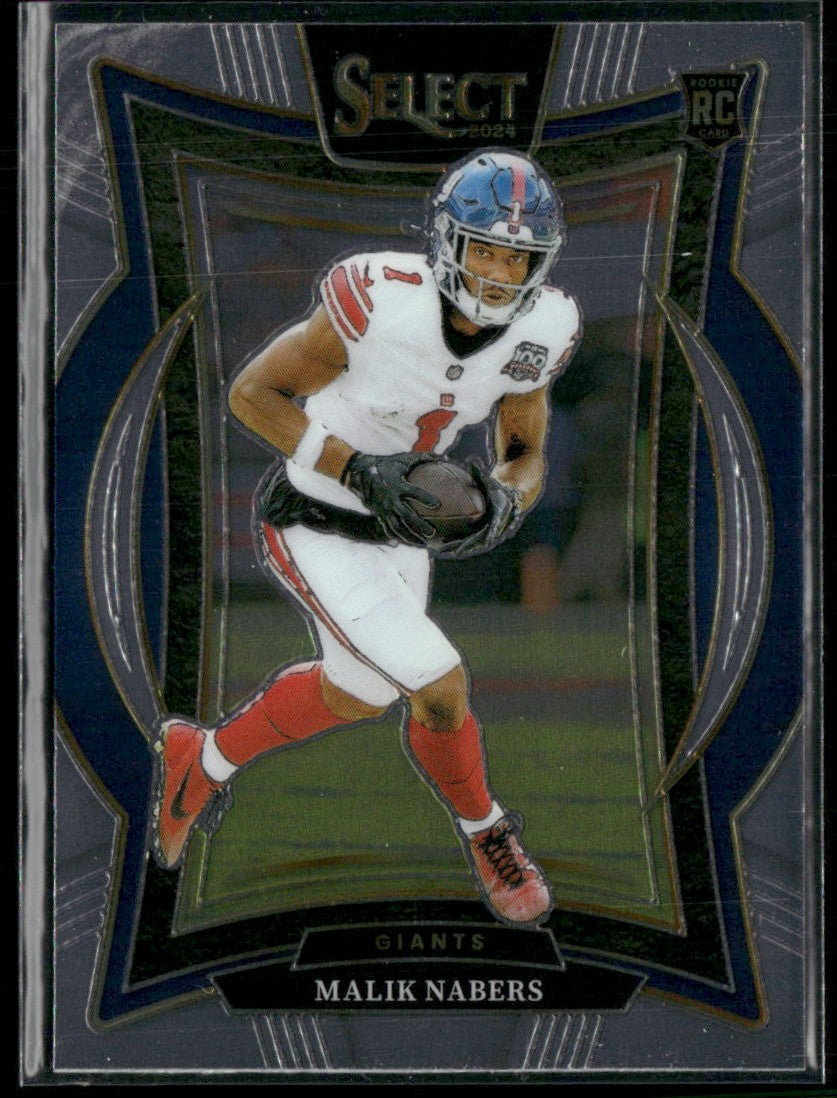 Malik Nabers 2024 Panini Select Concourse RC #29 New York Giants