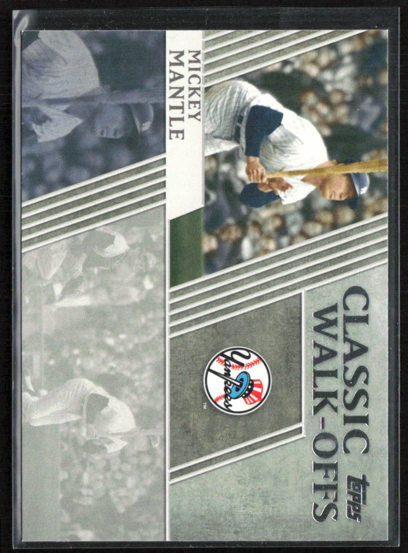 Mickey Mantle 2012 Topps Classic Walk-Offs #CW-7 New York Yankees