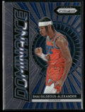 Shai Gilgeous-Alexander 2023 Panini Prizm Dominance #22 Oklahoma City Thunder
