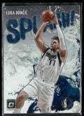 Luka Doncic 2021 Donruss Optic Splash! #4 Dallas Mavericks