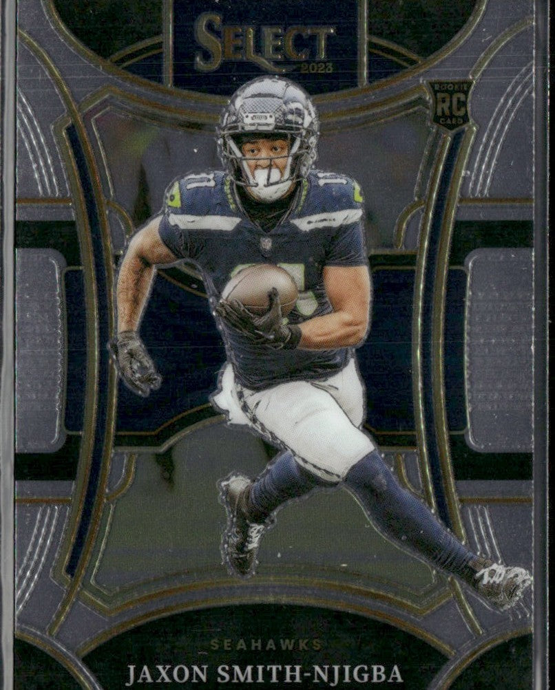 Jaxon Smith-Njigba 2023 Panini Select Suite RC #485 Seattle Seahawks