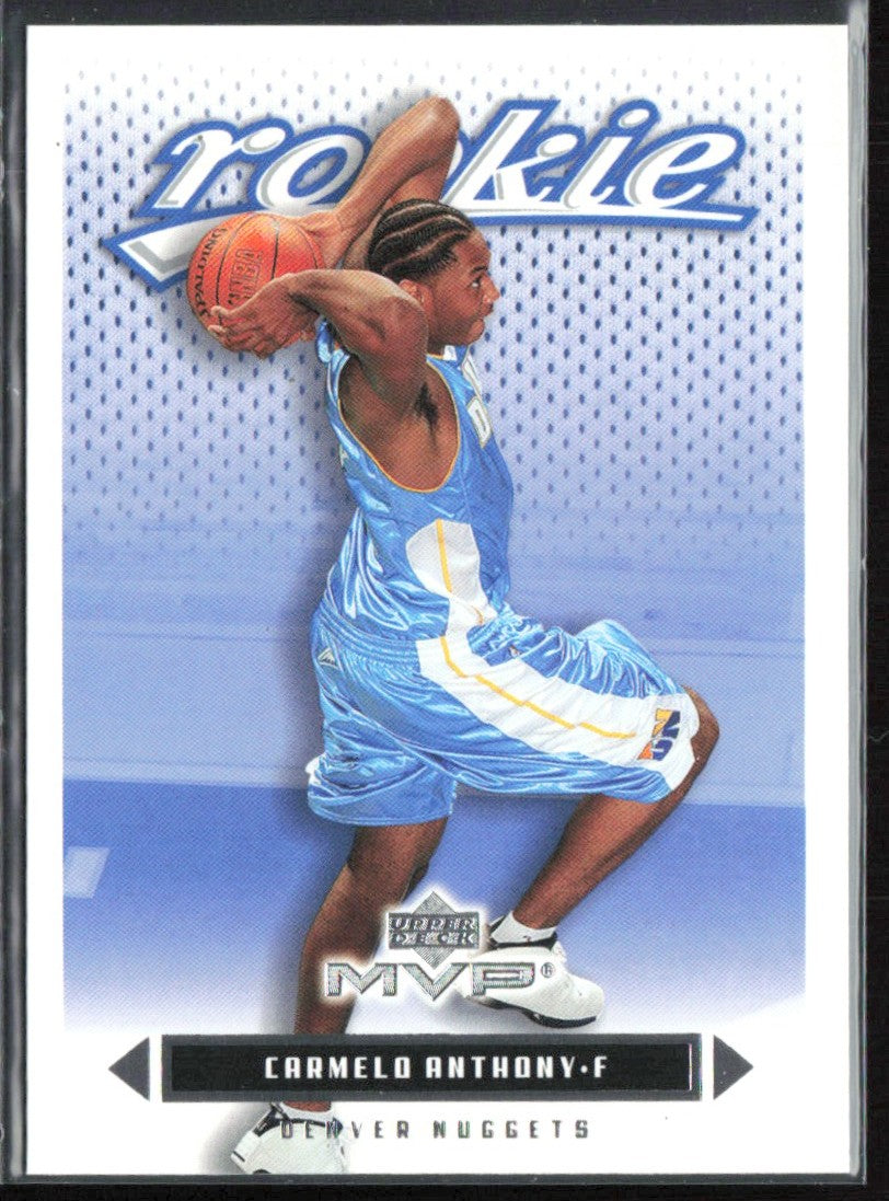 Carmelo Anthony 2003 Upper Deck MVP RC #203 Denver Nuggets