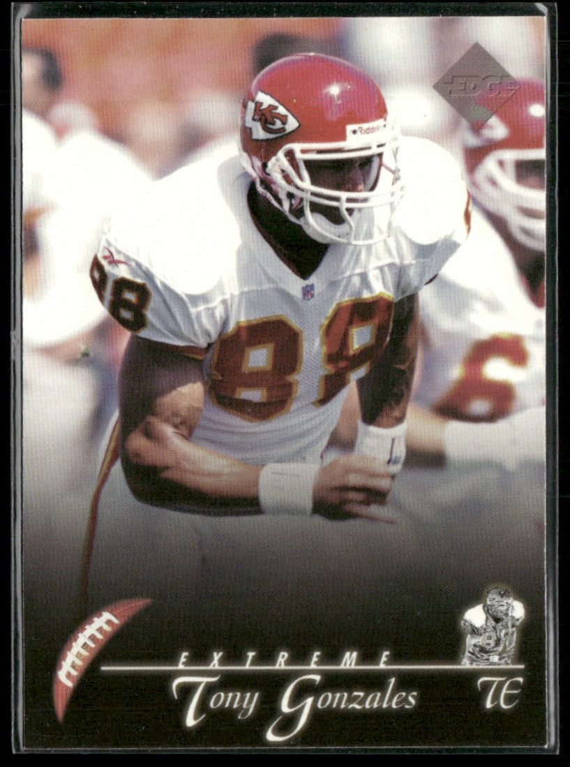 Tony Gonzalez 1997 Collector's Edge Extreme RC #80 Kansas City Chiefs