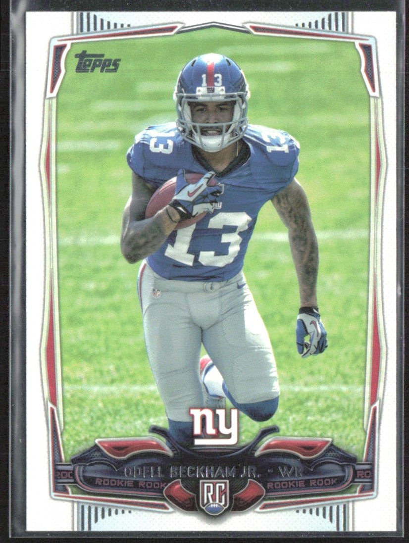 Odell Beckham Jr. 2014 Topps RC #355 New York Giants