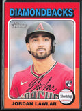 Jordan Lawlar 2024 Topps Heritage RC #429 Arizona Diamondbacks