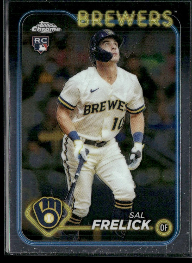 Sal Frelick 2024 Topps Chrome RC #39 Milwaukee Brewers