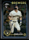 Sal Frelick 2024 Topps Chrome RC #39 Milwaukee Brewers