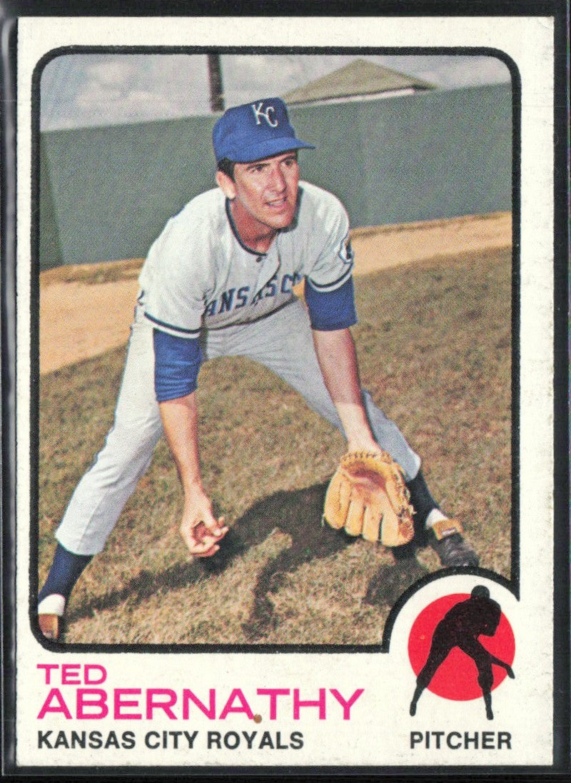 Ted Abernathy 1973 Topps #22 Kansas City Royals