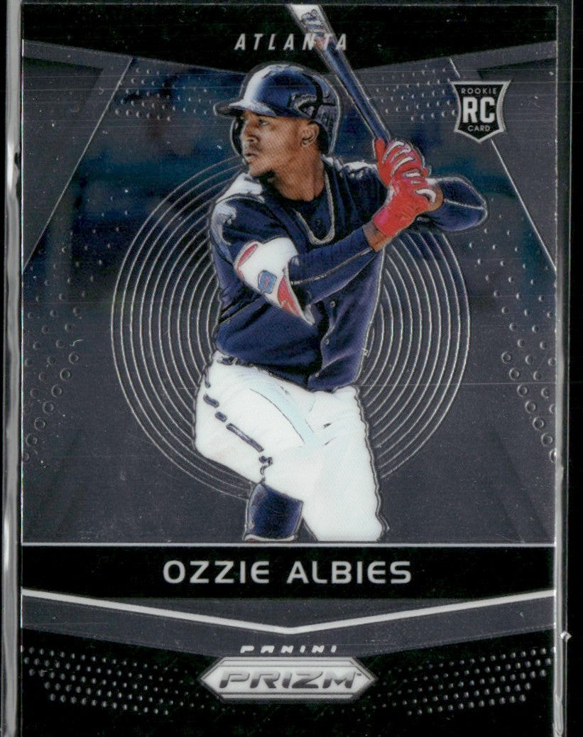 Ozzie Albies 2018 Panini Prizm RC #2 Atlanta Braves