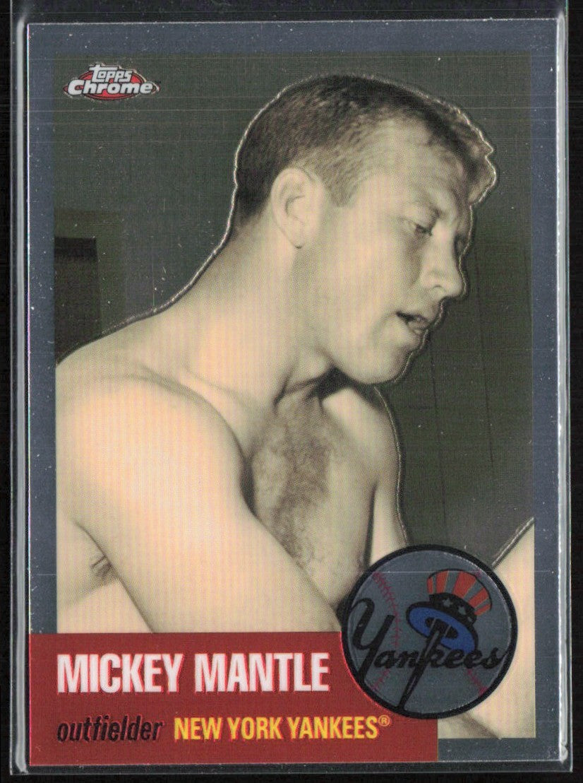 Mickey Mantle 2007 Topps Chrome Story #MMS17 New York Yankees