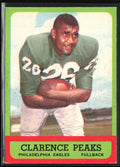 Clarence Peaks 1963 Topps #113 Philadelphia Eagles
