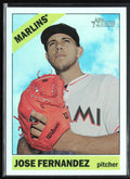 Jose Fernandez 2015 Topps Heritage Chrome Foil #THC-463 Miami Marlins