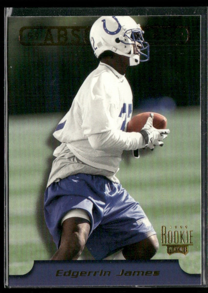 Edgerrin James 1999 Playoff Absolute EXP RC #4 Indianapolis Colts