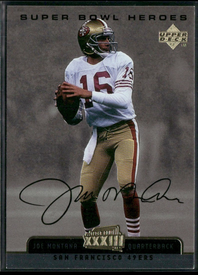Joe Montana 1999 Upper Deck Super Bowl XXXIII #24 San Francisco 49ers