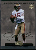 Joe Montana 1999 Upper Deck Super Bowl XXXIII #24 San Francisco 49ers