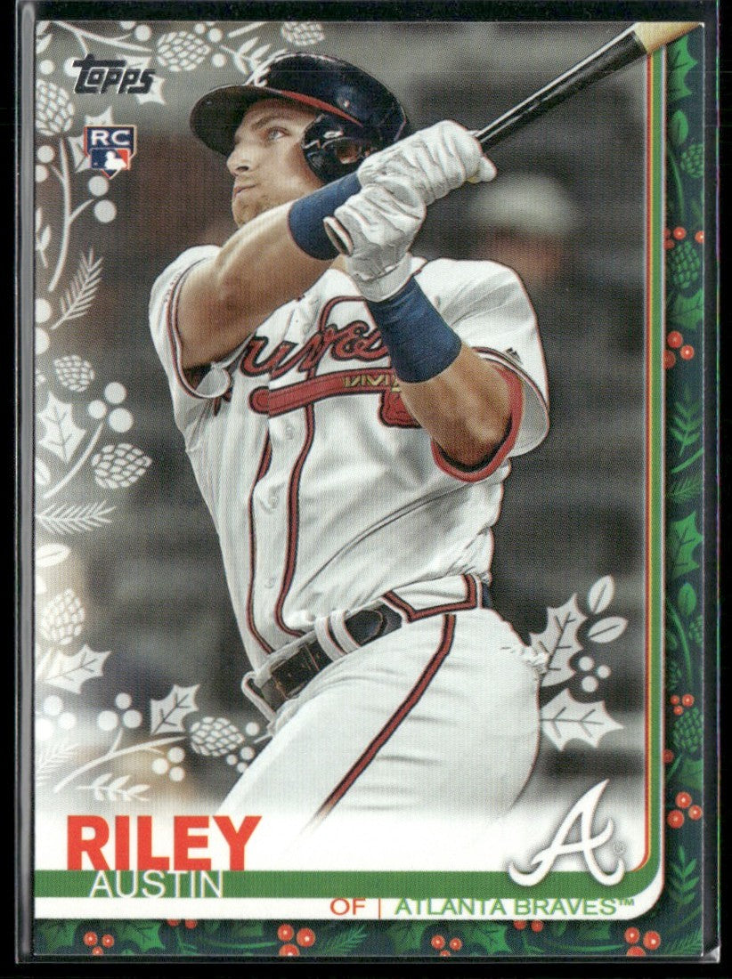 Austin Riley 2019 Topps Holiday RC #HW76 Atlanta Braves