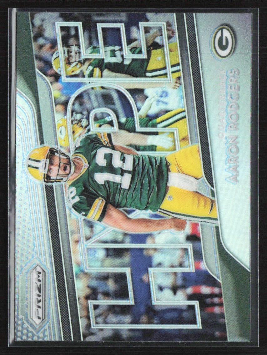 Aaron Rodgers 2018 Panini Prizm Hype Silver #H6 Green Bay Packers