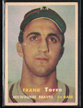 Frank Torre 1957 Topps #37 Milwaukee Braves