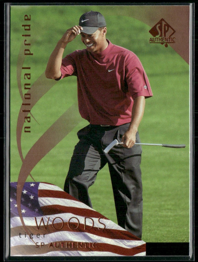 Tiger Woods 2003 SP Authentic National Pride #38