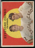 Keystone Combo (Fox/Aparicio) 1959 Topps #408 Chicago White Sox